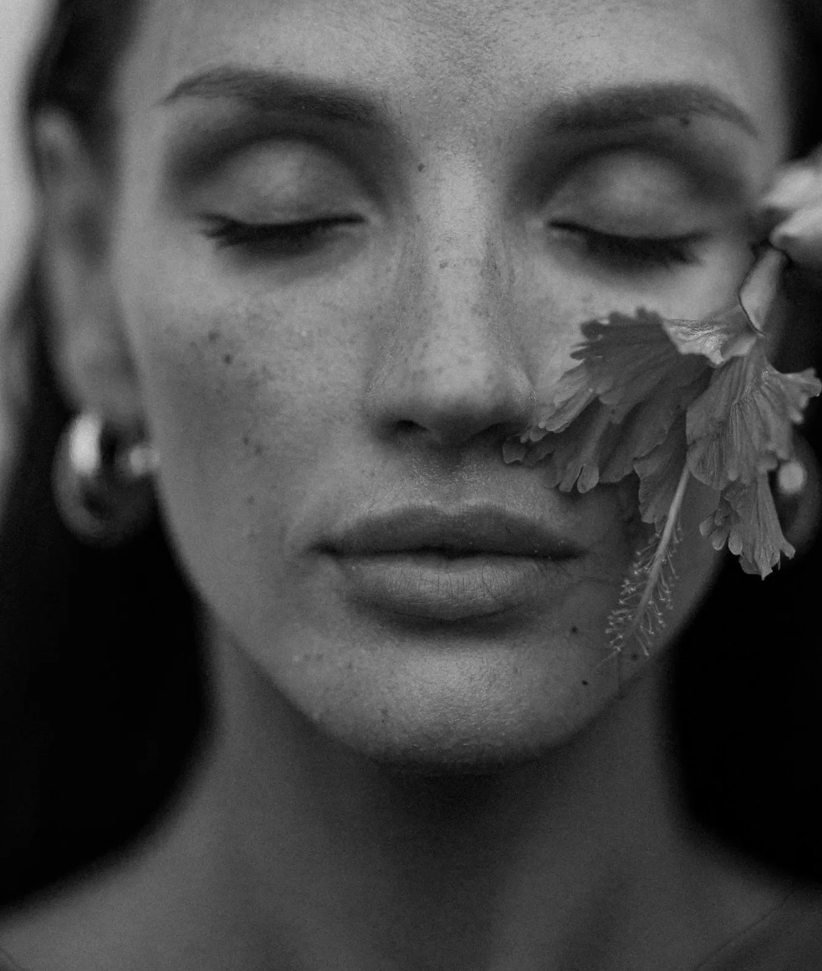 Advanced skin treatment portrait